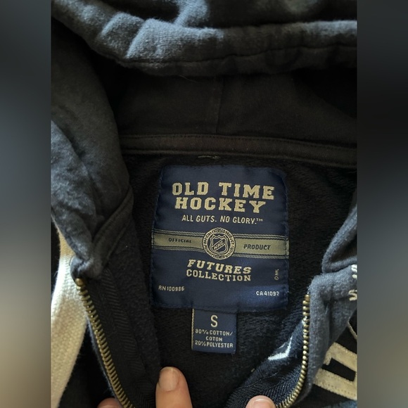 Kids Navy Blue Hoodie NHL Winnipeg Jets - Picture 3 of 4